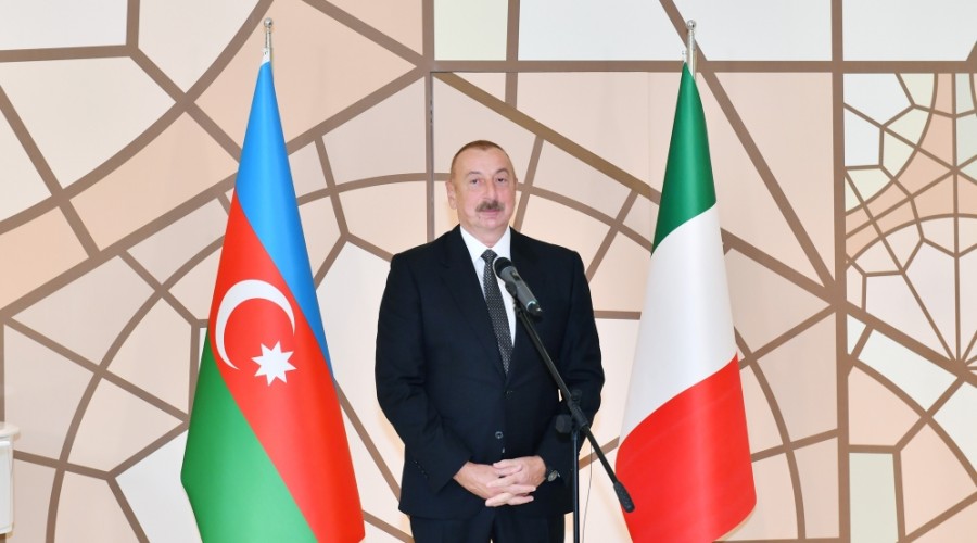 "Italy and Azerbaijan have very strong political and economic relations" - Ilham Aliyev