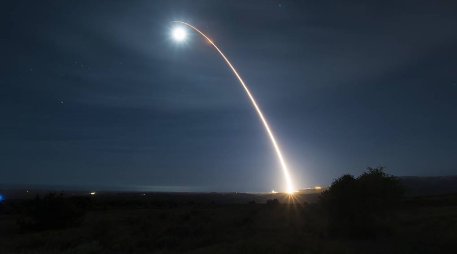 US carries out test launch of Minuteman III ICBM
