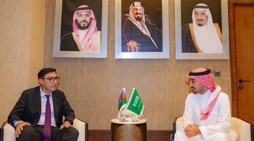 Фарид Гаибов встретился с министром спорта Саудовской Аравии