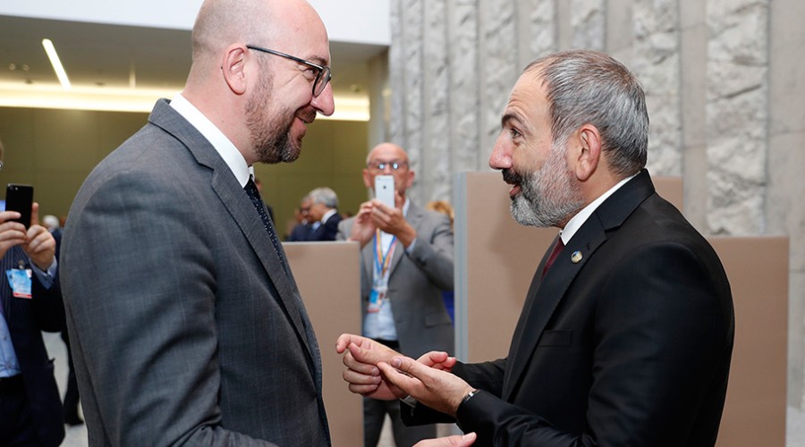 Telephone conversation happend between Charles Michel and Nikol Pashinyan