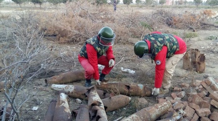 Another 201 mines found in the Azerbaijan's liberated areas