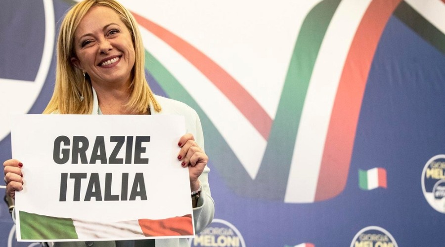 «Италия движется вправо»: Новый премьер-министр Италии выступила с речью - ВИДЕО