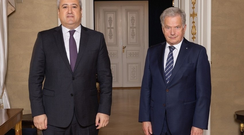 Посол Азербайджана встретился с президентом Финляндии