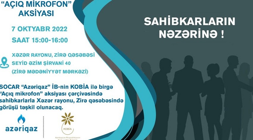 The next meeting of "Azerigas" with entrepreneurs will be held in Khazar region