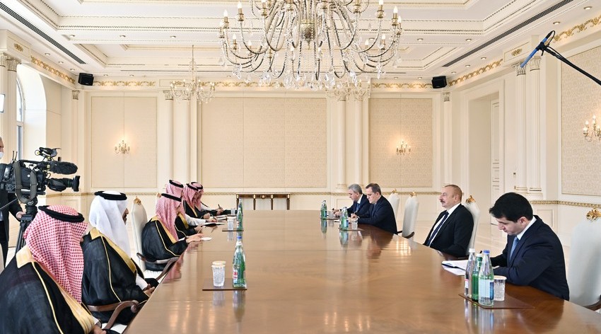 President Ilham Aliyev received the Minister of Foreign Affairs of Saudi Arabia