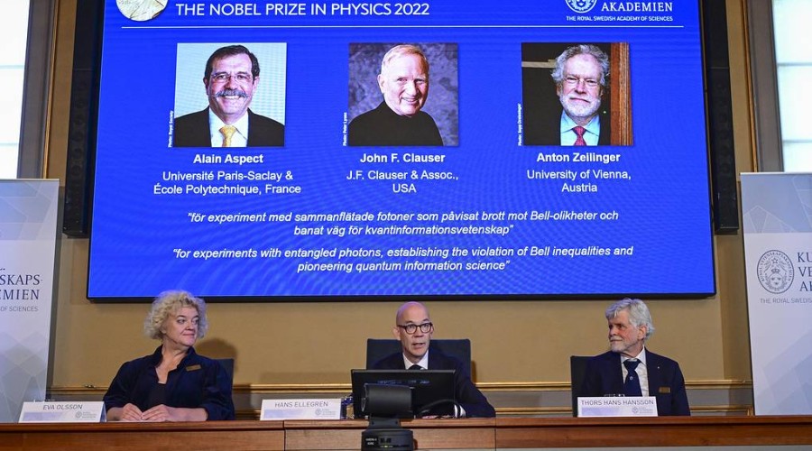 Nobel Prize in physics awarded for research in quantum mechanics