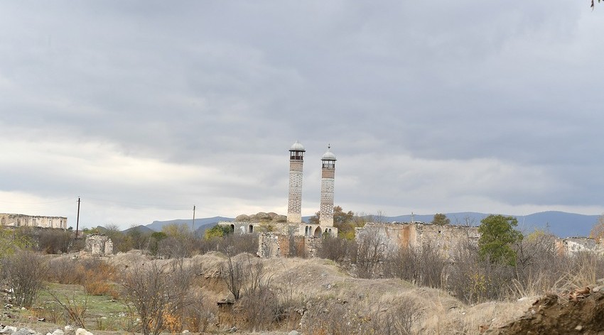 Ağdam şəhərində 470 mənzildən ibarət yaşayış məhəlləsinin təməli qoyulub