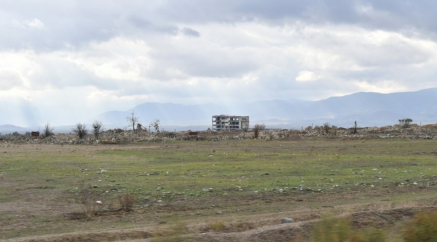 Ağdamın Sarıcalı kəndinin təməli qoyulub