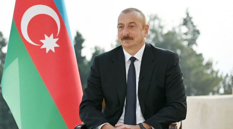 Ilham Aliyev: "65 out of 67 mosques in the lands freed from occupation have been completely destroyed"