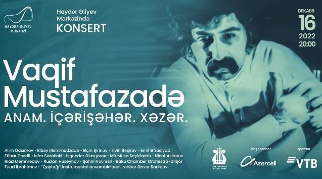 Vaqif Mustafazadəyə həsr olunan konsert keçiriləcək