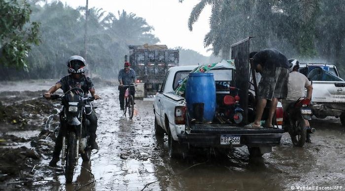 Hurricane Julia hits Nicaragua