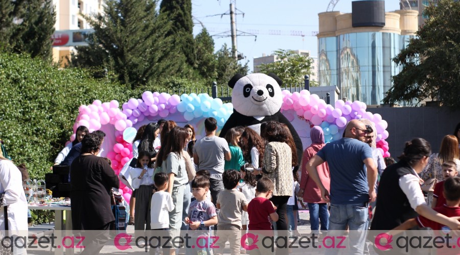 "Liv Bona Dea Hospitalı" aztəminatlı ailələr və onların övladları üçün festival keçirib - FOTO