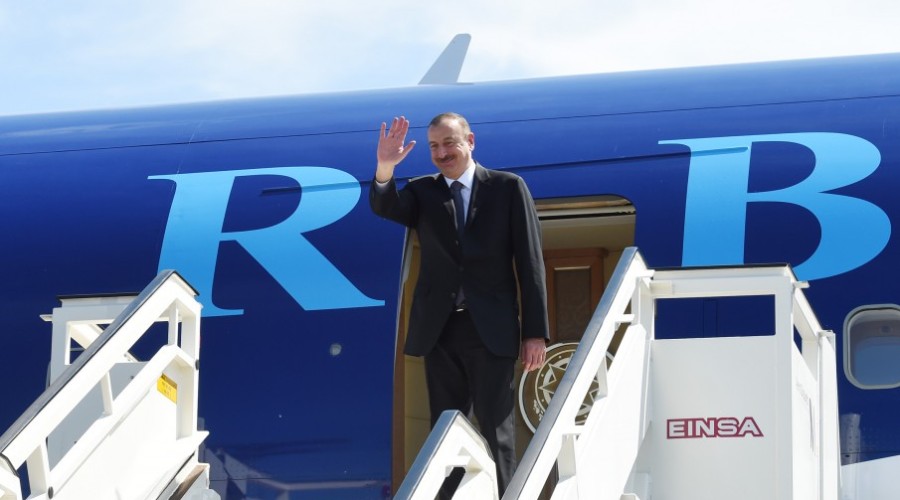 The state visit of the President of Azerbaijan Ilham Aliyev to the Kyrgyz Republic has begun