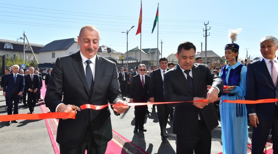 Bişkekdə Nizami Gəncəvi adına məktəbin açılış mərasimi oldu -  YENİLƏNİB