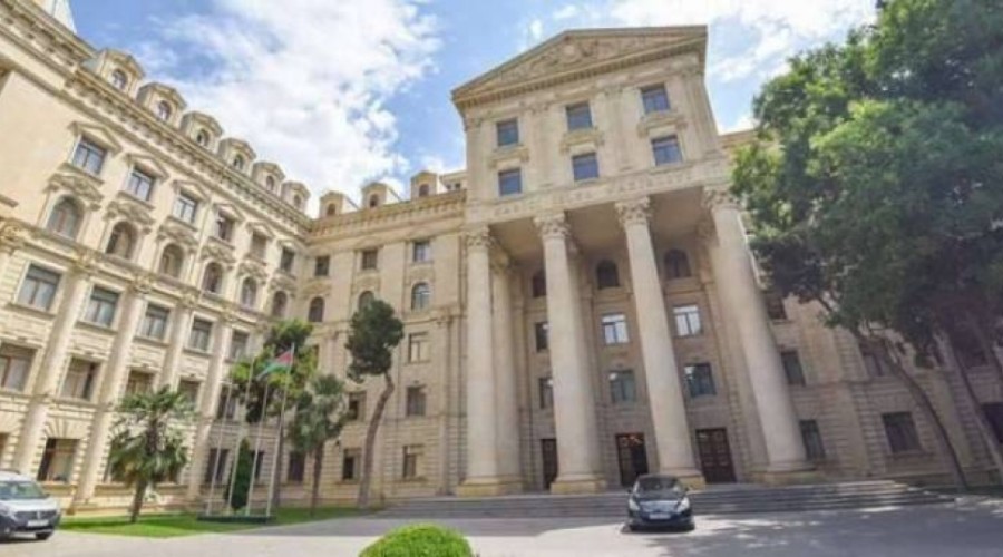 The charge d'affaires of the United States was summoned to the Ministry of Foreign Affairs, and Azerbaijan's serious dissatisfaction was expressed