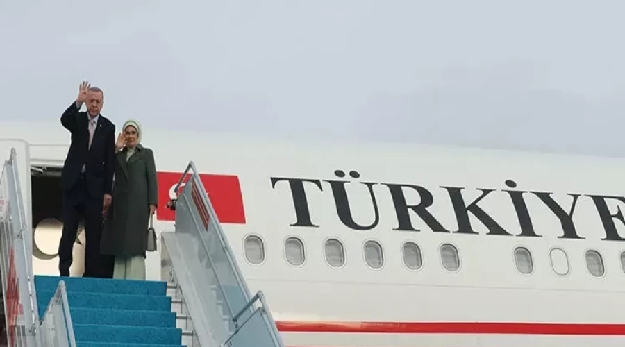 Erdogan starts visit to Kazakhstan