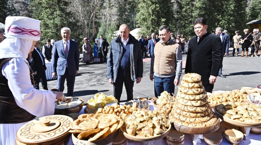 В Государственном природном парке «Ала-Арча» в Бишкеке проведена культурная программа