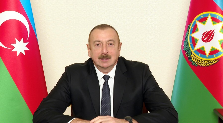 Ilham Aliyev took part in the official reception organized in honor of the participants of the AQEM Summit in Astana