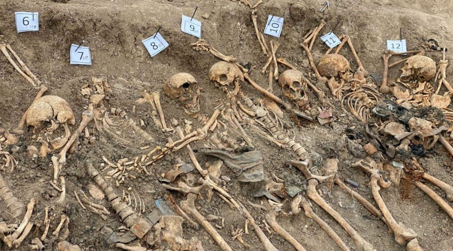 State Commission: "There may be other remains of bodies under the mass grave in Edilli"