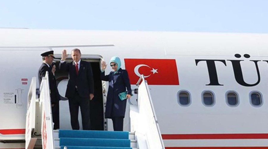 Turkish President departs for a visit to Azerbaijan