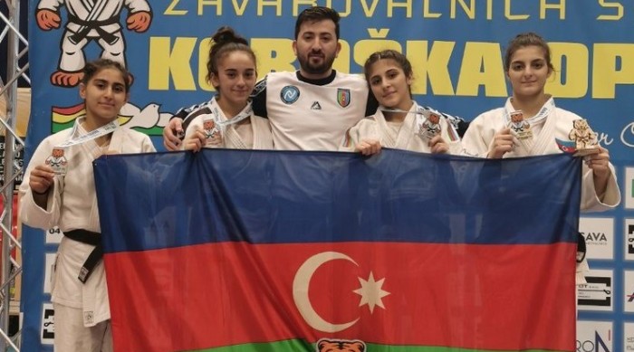 Cüdoçularımız Sloveniyada 8 medal qazandı