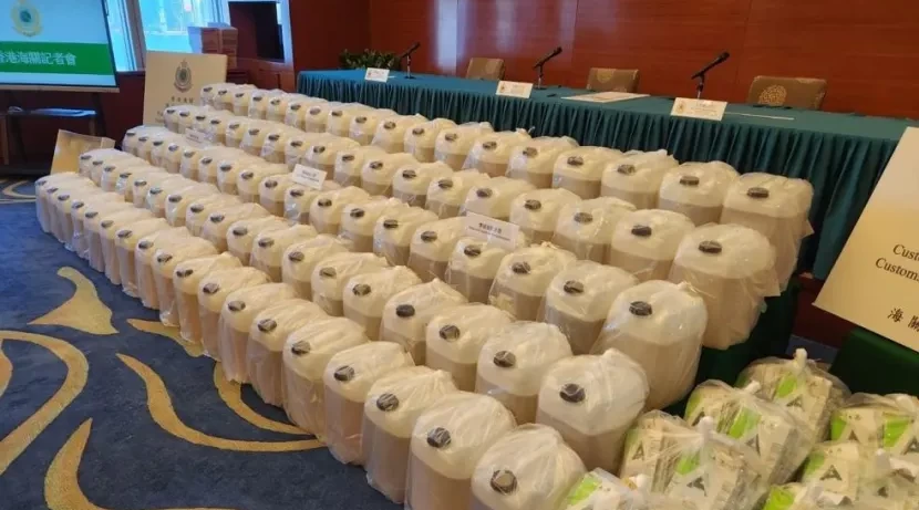 Australia and Hong Kong claim record $1.6 bln meth seizure