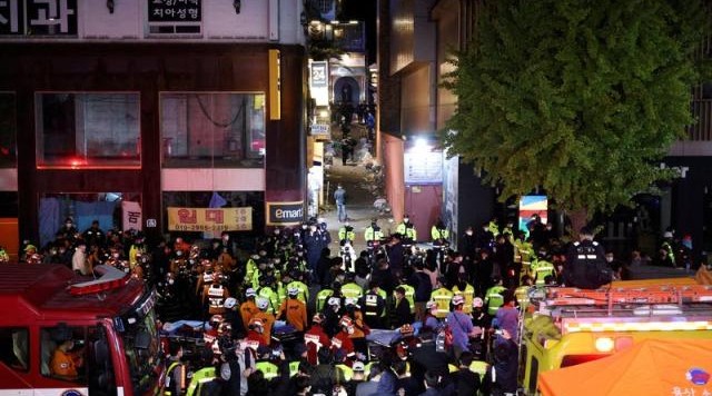 South Korea in mourning after crowd surge kills 153