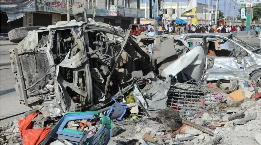 Somalia Mogadishu bombings: Twin blasts kill 100 in capital