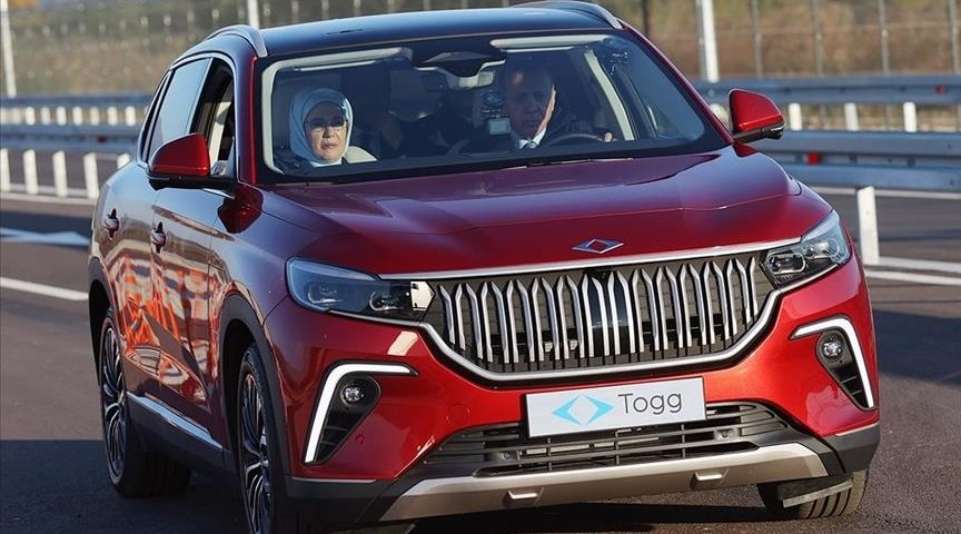 Production of the first national TOGG electric car has started in Turkey