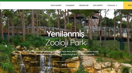 Bakı Zooloji Parkının yeni saytı istifadəyə verildi