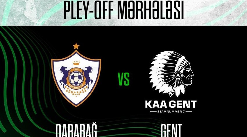Названо время начала матчей «Карабаха» с бельгийским «Гентом»