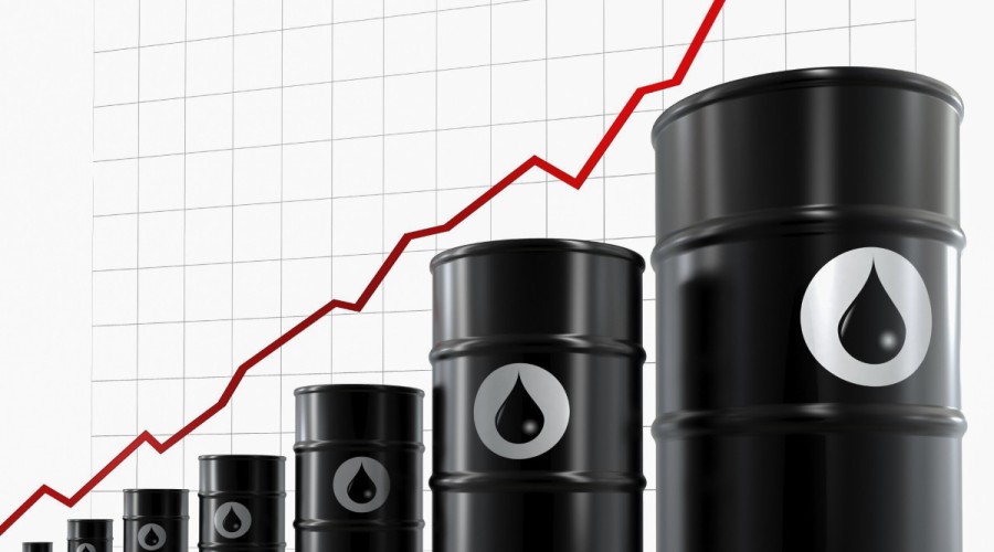 Oil prices near USD 96 on world markets