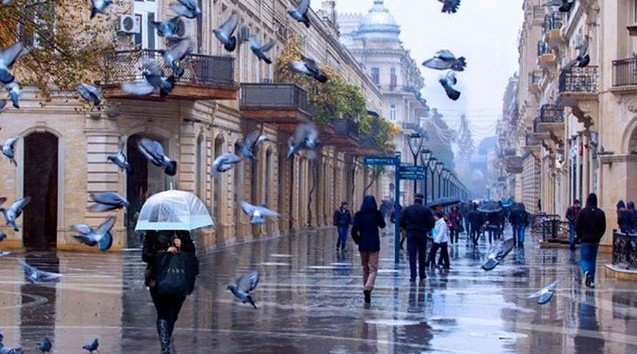 It will rain in Baku and snow in mountainous regions