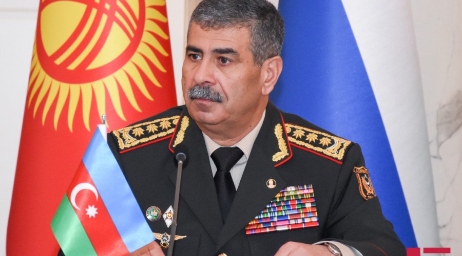 Azerbaijan Defense Minister expressed condolences to the Turkish side