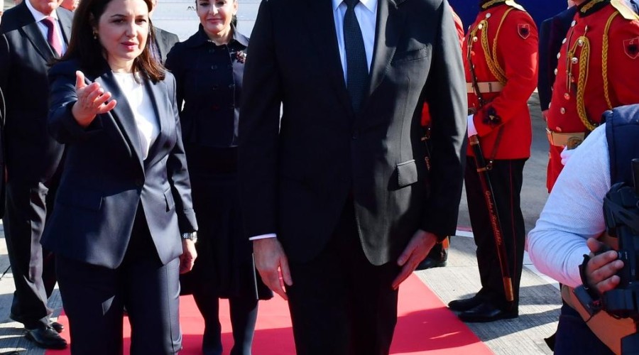 President Ilham Aliyev went on a state visit to Albania