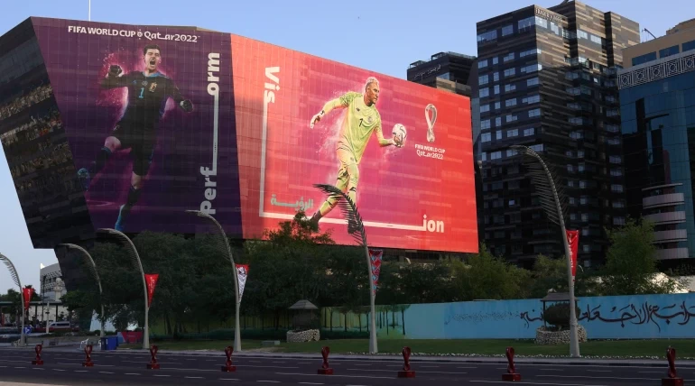 China’s businesses get top billing at World Cup after team flops