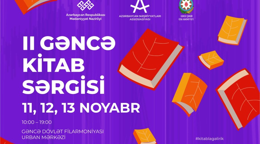 “II ANAİB Gəncə Kitab Sərgisi” keçirilib