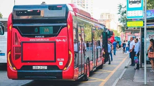 Bu avtobusların hərəkət istiqaməti dəyişdirildi