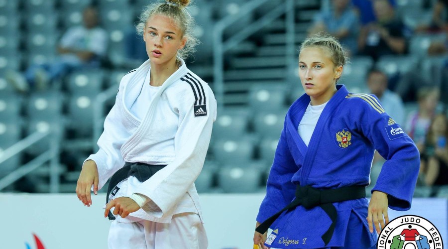 Female judokas of Azerbaijan participated in a training camp in Albania