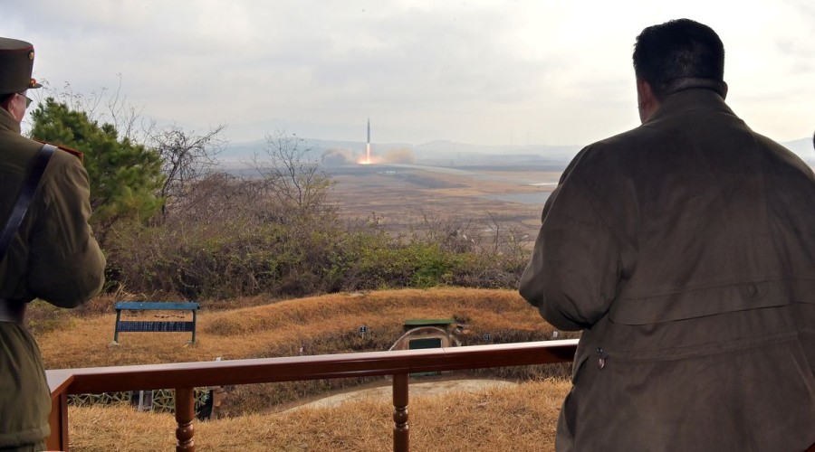 North Korea's Kim oversees ICBM test, vows more nuclear weapons