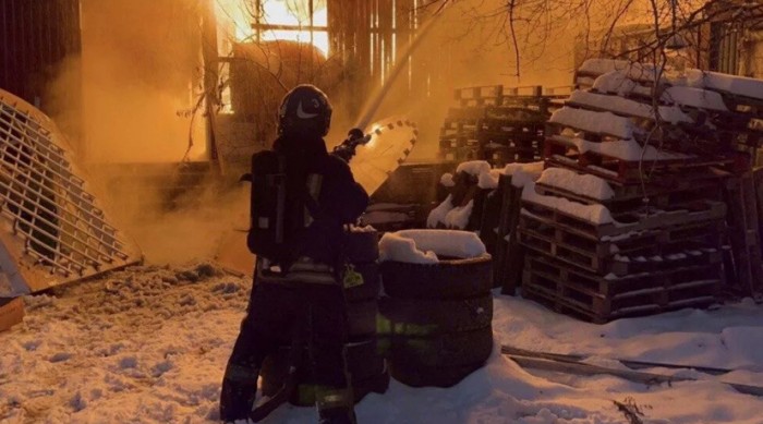 There was a fire at the residence of the Algerian ambassador in Moscow