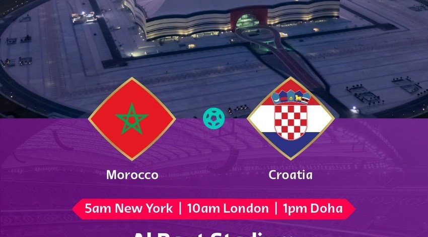 WC-2022: The starting squads of the national teams of Morocco and Croatia have been announced