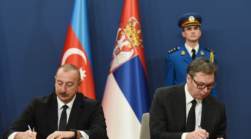 Azerbaijan-Serbia documents were signed in Belgrade