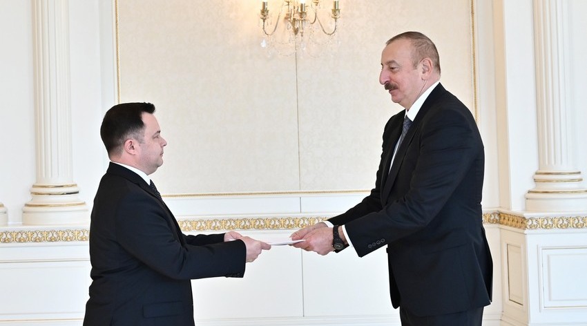 Ilham Aliyev accepted the credentials of the new ambassador of Moldova - UPDATE