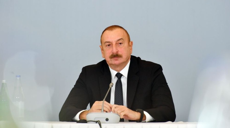 President of Azerbaijan: We will not allow any foreign actor to dictate their standards and will to us