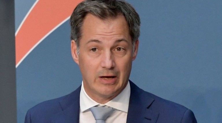 Alexander de Croo arrived in Kyiv on Saturday