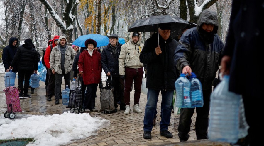 Snow to blanket Kyiv from Sunday as power still in short supply