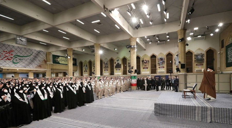 Iran's Khamenei praises Basij forces for confronting 'rioters'