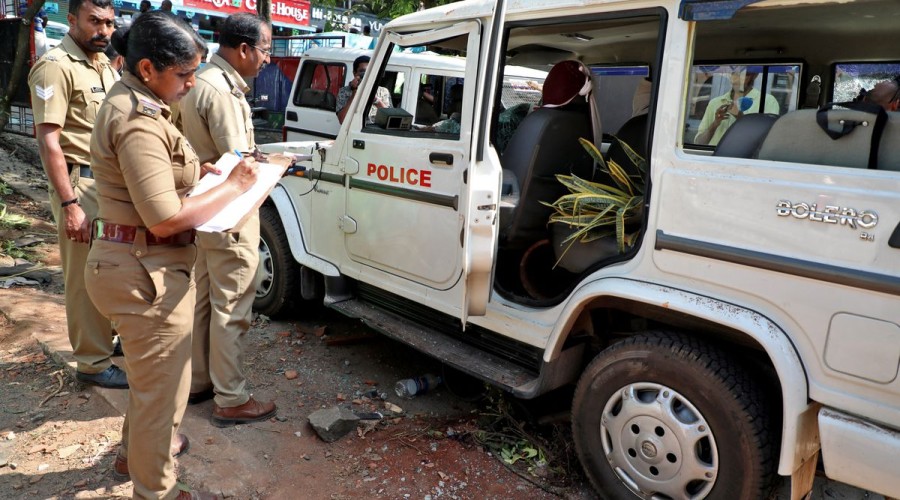 Police in India's Kerala step up security