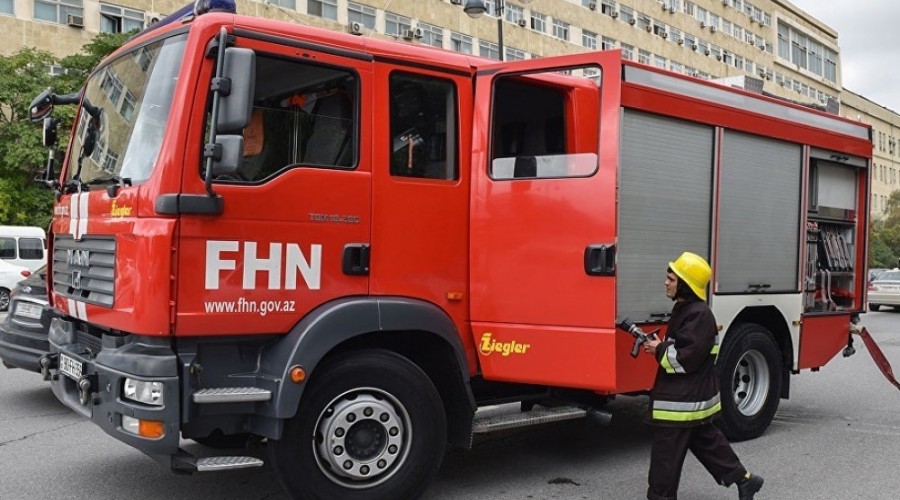 FHN “Kubinka”da baş verən yanğınla bağlı məlumat yaydı